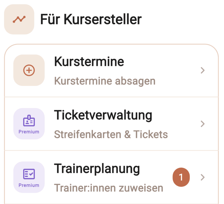 Termine in KursKompass planen